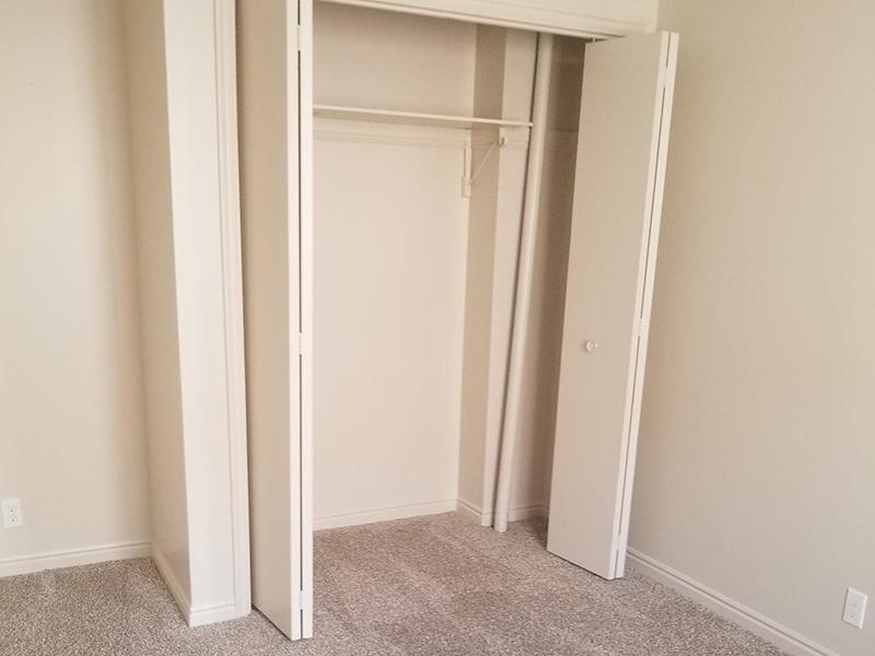 Closet | The Kirk Apartments