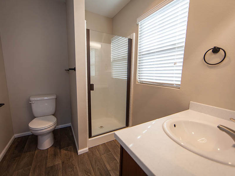 Bathroom | The Outlook Apartments in Graham, WA