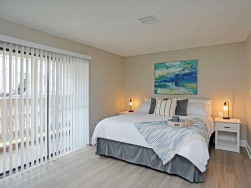 Furnished Bedroom | Vivo Apartments in Winston Salem, NC