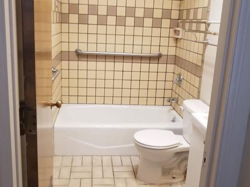 Bathroom | The Kirk Apartments