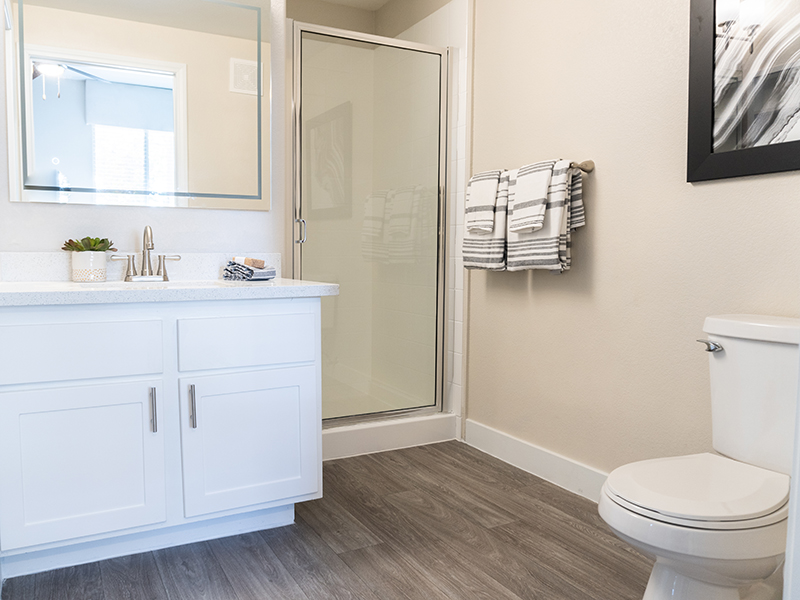 Bathroom | St. Clair Apartments in Las Vegas, NV