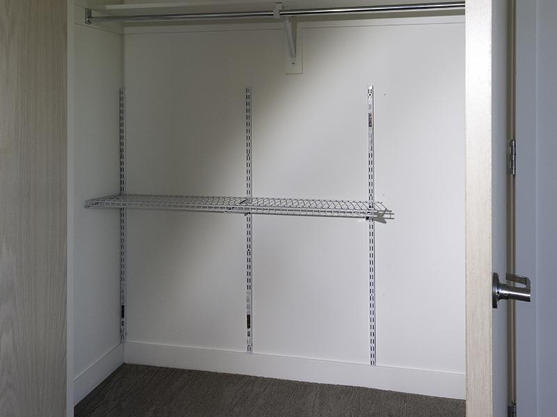 Spacious Closet | 21 and View Apartments in Salt Lake City, UT