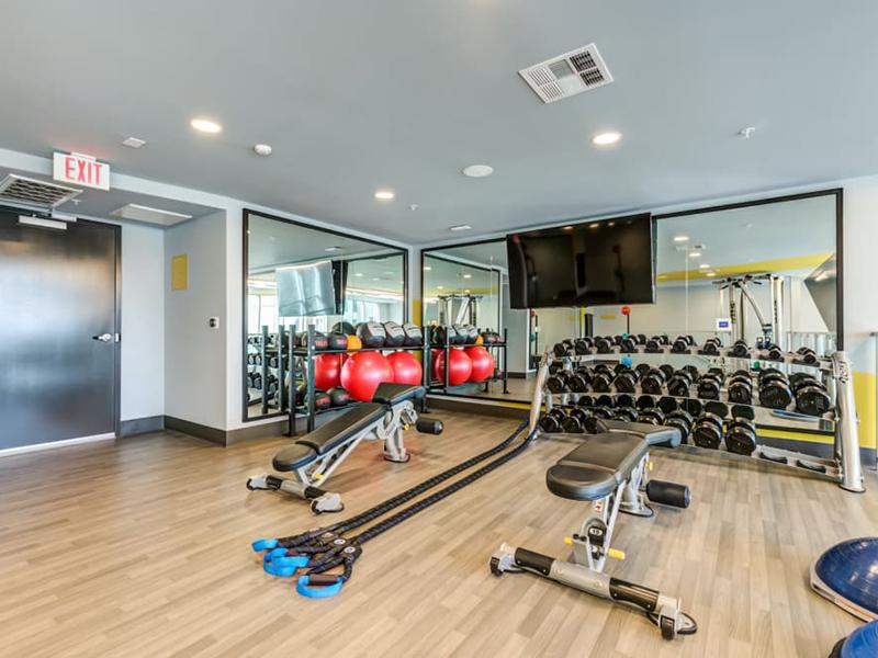 Fitness Center | The Link Glendale CA Apartments For Rent