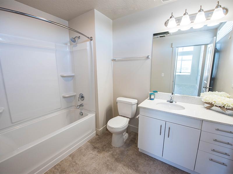 Renovated Bathroom | District North