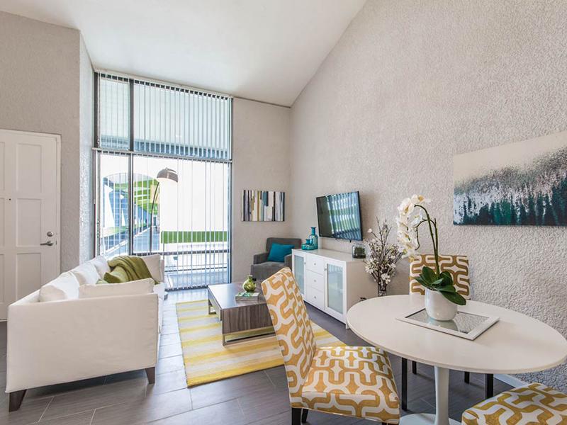Living Room | Portola Biltmore Apartments