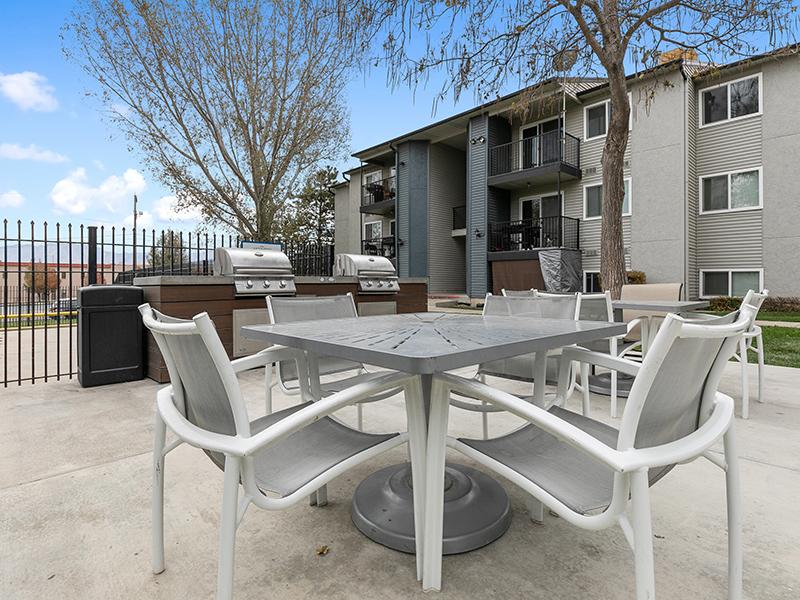 Grill and Barbecue Area | Aspire West Valley Apartments