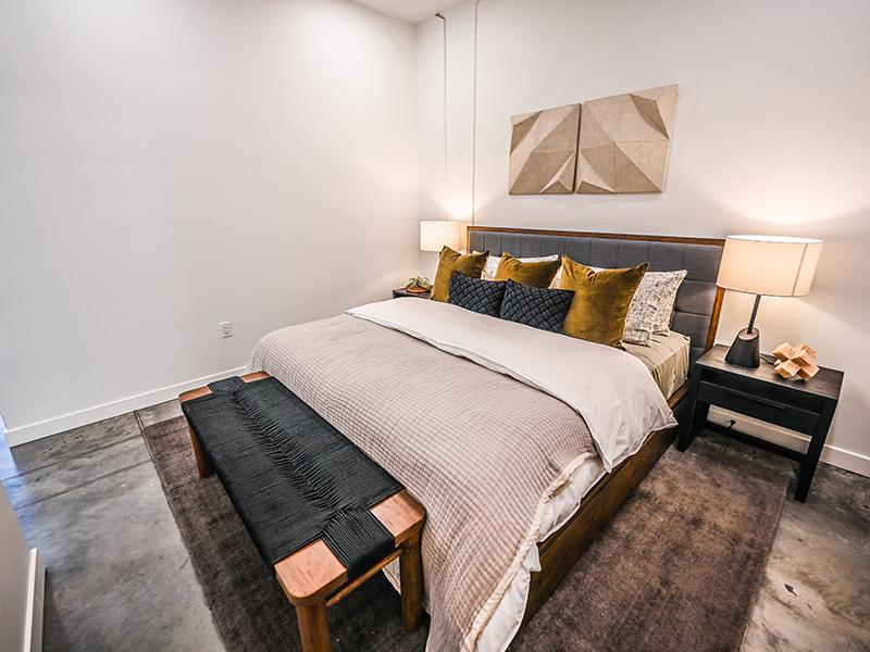 Bedroom | TheCHARLI Apartments in Salt Lake City, UT