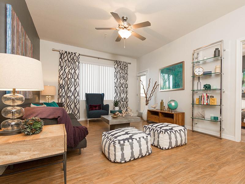 Living Room | Cornerstone Park 89074 Apartments
