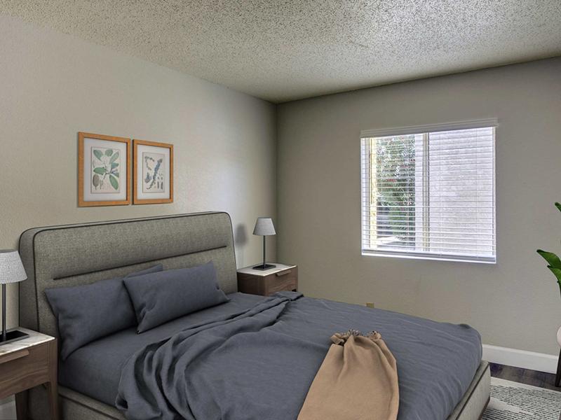 Staged Bedroom | Park 67 Apartments in Glendale, AZ