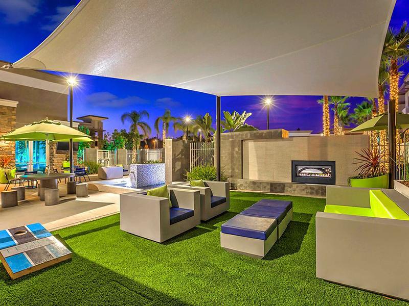Outdoor Fire Place | Tempo at Riverpark