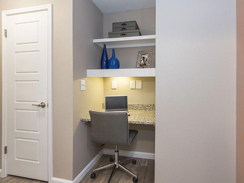 Built in Desk | Retreat at Cheyenne Mountain | Apartments in CO