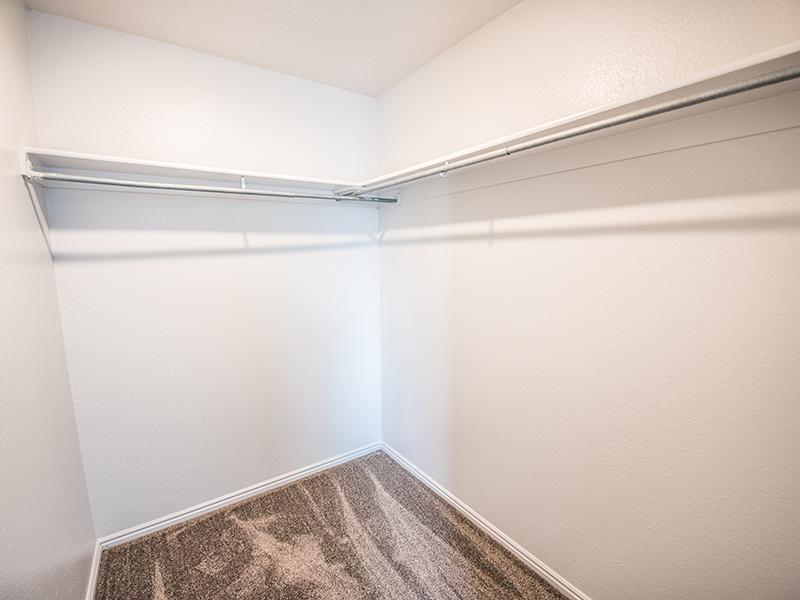 Closet Space | Canyon Pointe Apartments