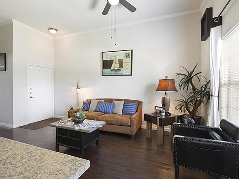 Living Room - The Falls at Westover Hills - Texas