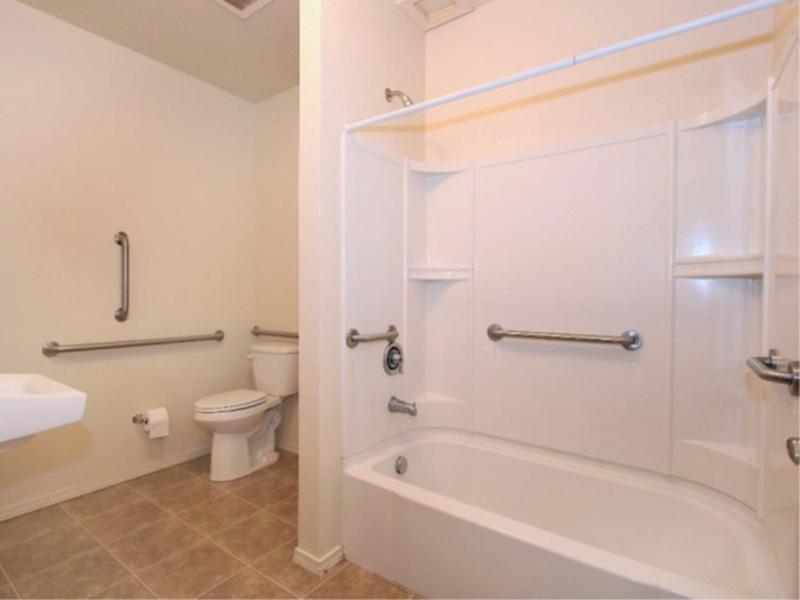 Bathroom | The Incline Apartments