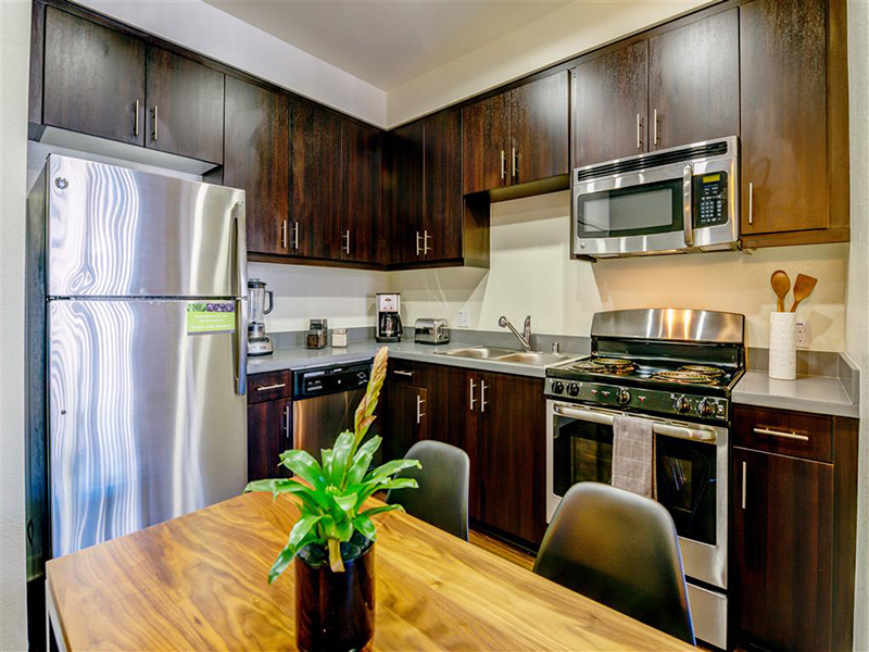 Kitchen | Monterey Station Apartments in Pomona, CA