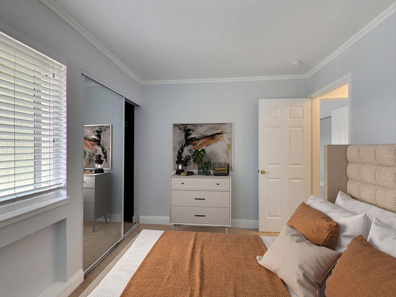Bedroom | 2 Bedroom | Hampshire Apartments in Redwood City, CA