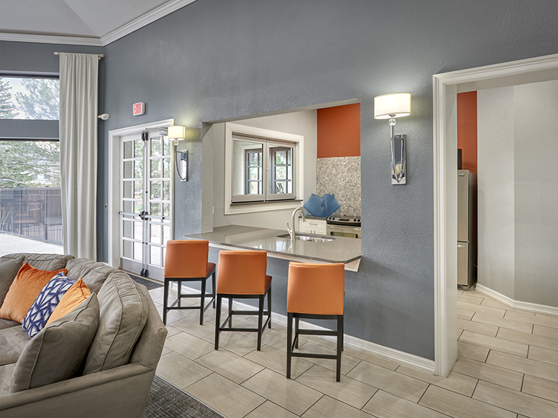Clubhouse Interior | Retreat at Cheyenne Mountain | CO Apartments