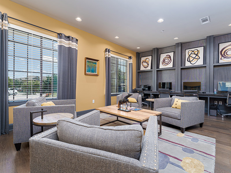 Clubhouse Interior | Cascadia Apartments in San Antonio, TX