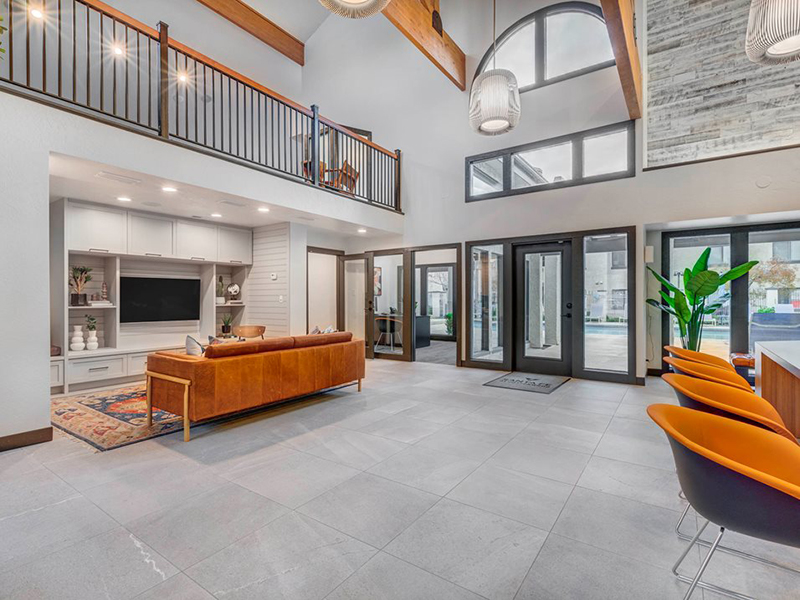 Clubhouse Lobby | Santa Fe at Cottonwood Apartments in Cottonwood Heights, UT