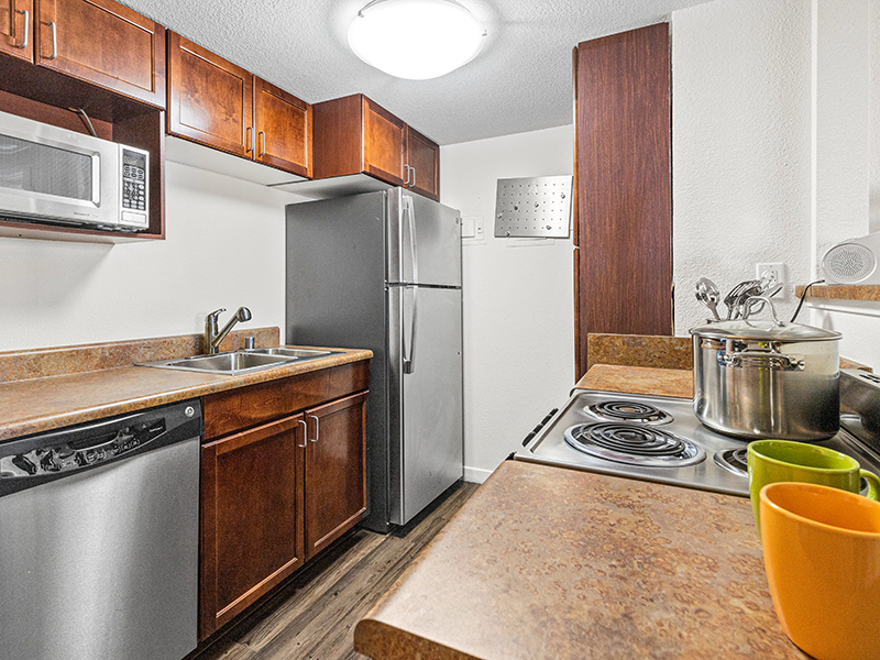 Fully Equipped Kitchen | Avantus Apartments in Denver, CO