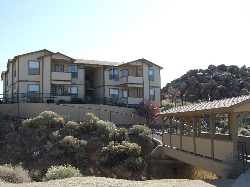 Walking Bridge | Sierra Point Apartments in Sun Valley, NV