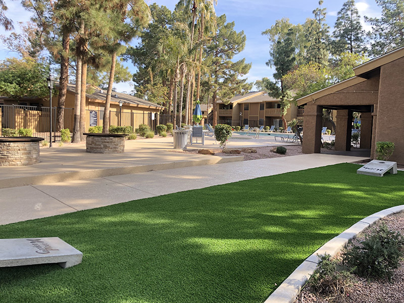 Cornhole Area | Garden Place