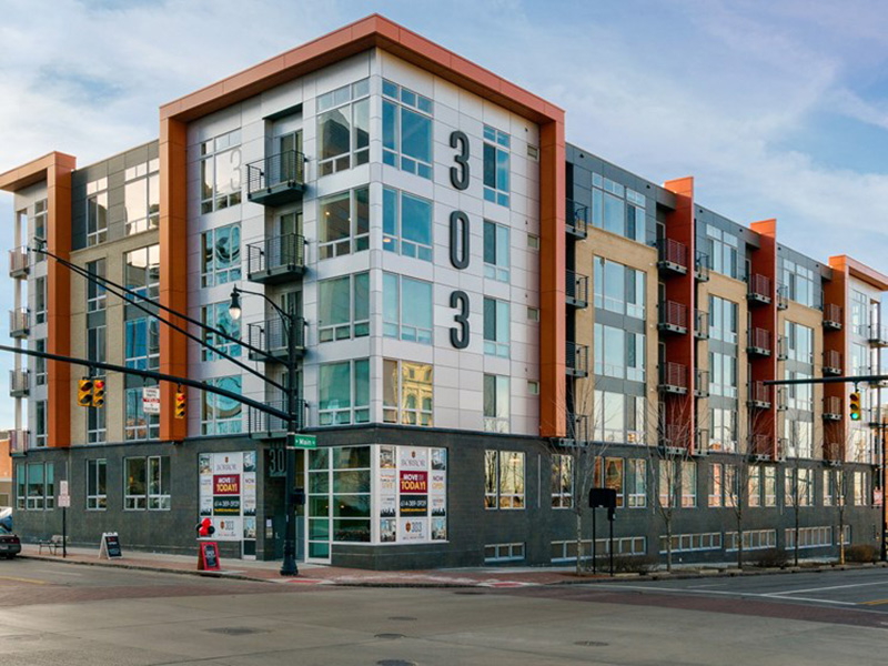 Exterior | 303 Front Street Apartments in Columbus, OH