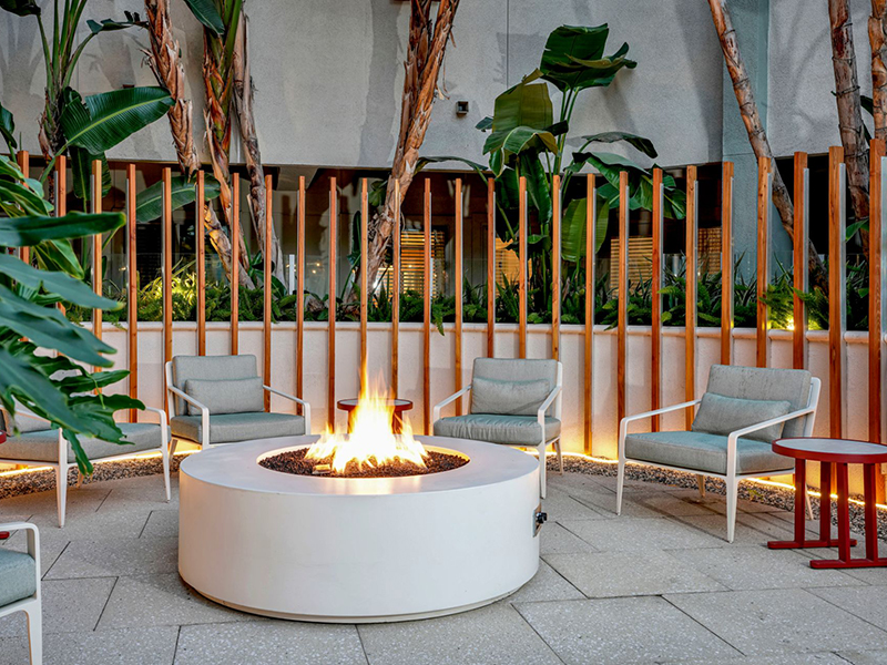 Firepit | The Oasis Apartments