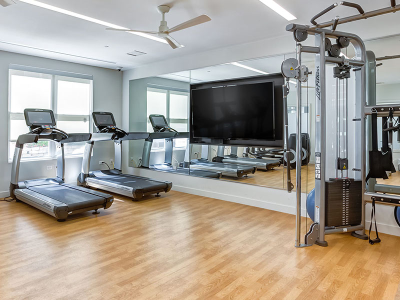 Gym | The Reserve Apartments in Evanston, IL