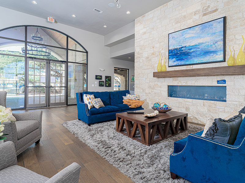 Lounge | Cascadia Apartments in San Antonio, TX