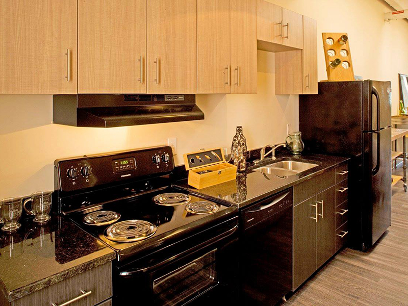 Kitchen | Village Lofts In The Arts District