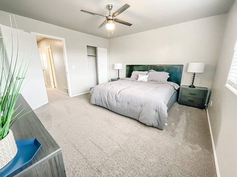 Master Bedroom | Aspen Cove Townhomes