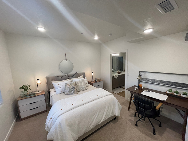 Bedroom | Sky at Brio Apartments