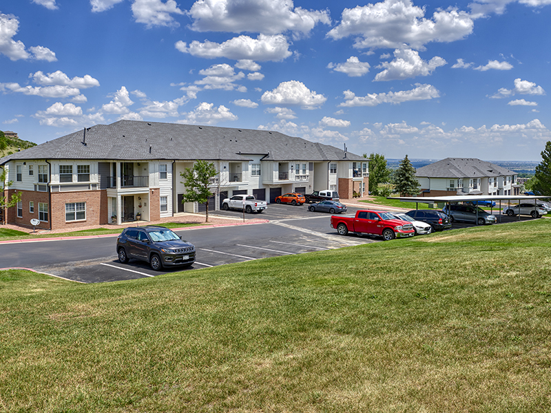 Building Exterior | Retreat at Cheyenne Mountain | CO apartment