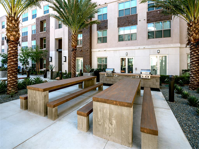 Grill Area | Monterey Station Apartments in Pomona, CA