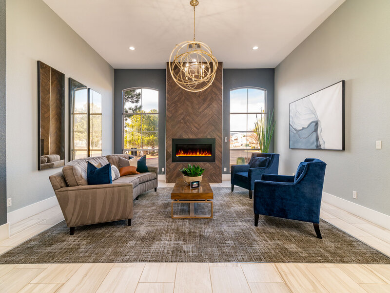 Clubhouse Lobby | La Ventana Apartments in Albuquerque, NM