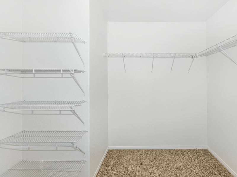 Closet Space | Suncrest Townhomes in Las Vegas, NV
