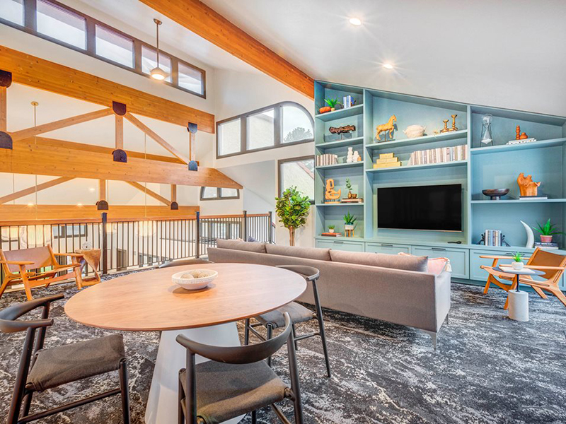 Clubhouse Upper Level | Santa Fe at Cottonwood Apartments in Cottonwood Heights, UT