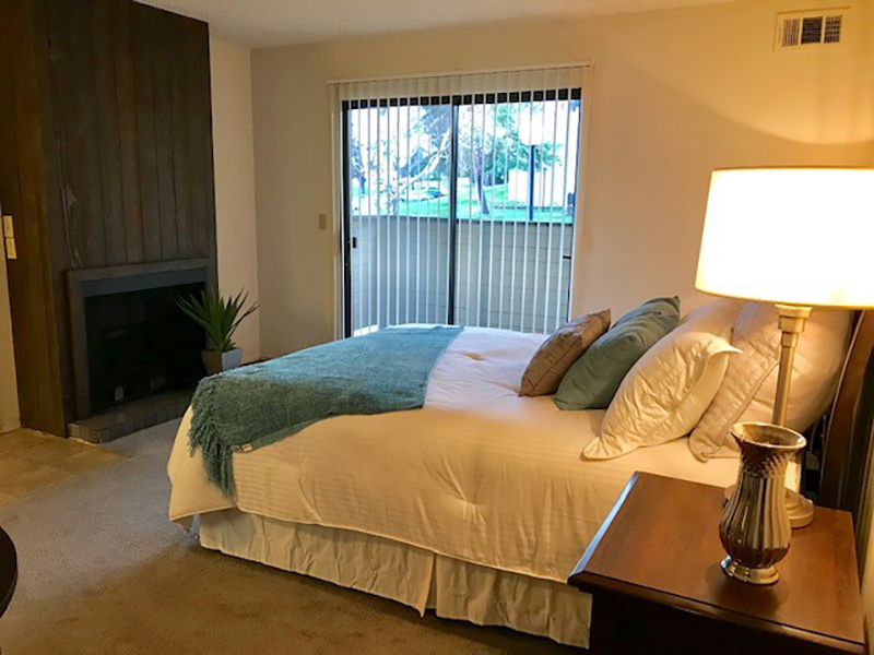 Bedroom | Chaparral Apartments in Palmdale, CA