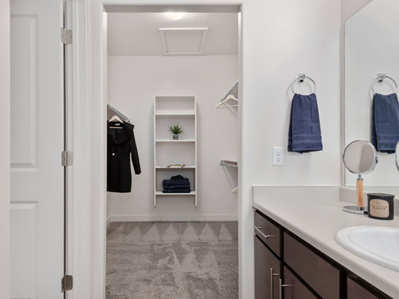 Walk-In Closet | Diamond Ridge Townhomes in Draper, UT