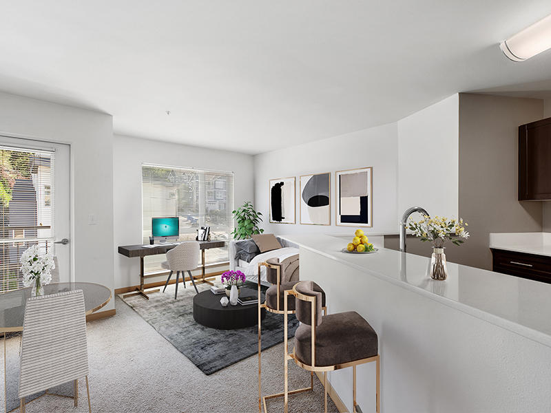 Main Room | 999 Hiawatha Apartments in Seattle, WA