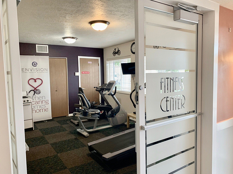 Gym | Riley Court Apartments