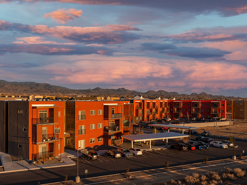 Apartment Exterior | Camino Real in Santa Fe