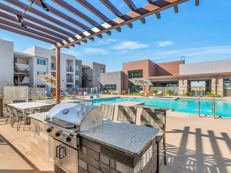 Grill Area | Grayson Place Apartments in Goodyear, AZ