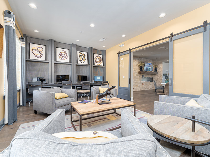 Business Center | Cascadia Apartments in San Antonio, TX