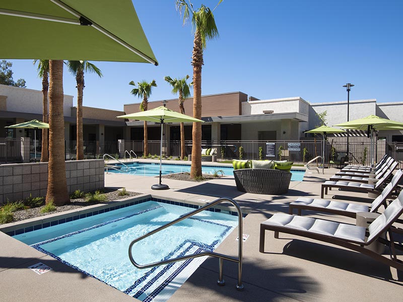 Pool & Hot Tub | Parc at South Mountain