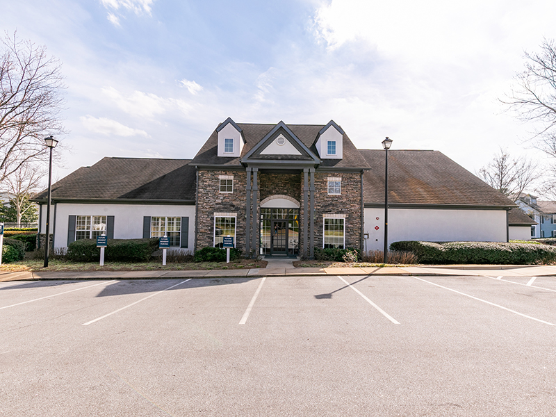Clubhouse Exterior | Terraces at Fieldstone