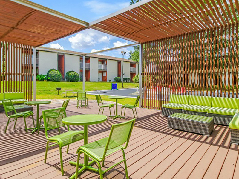 Gazebo Seating Area | The HUB Tallahassee
