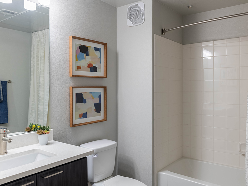Bathroom | Serafina Apartments