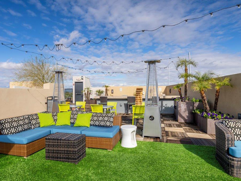 Rooftop Lounge | The Hadley North Scottsdale